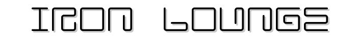 Iron Lounge font
